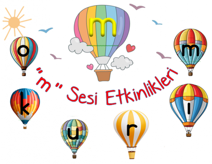 ” m ” Sesi Cümle Yazma Etkinliği