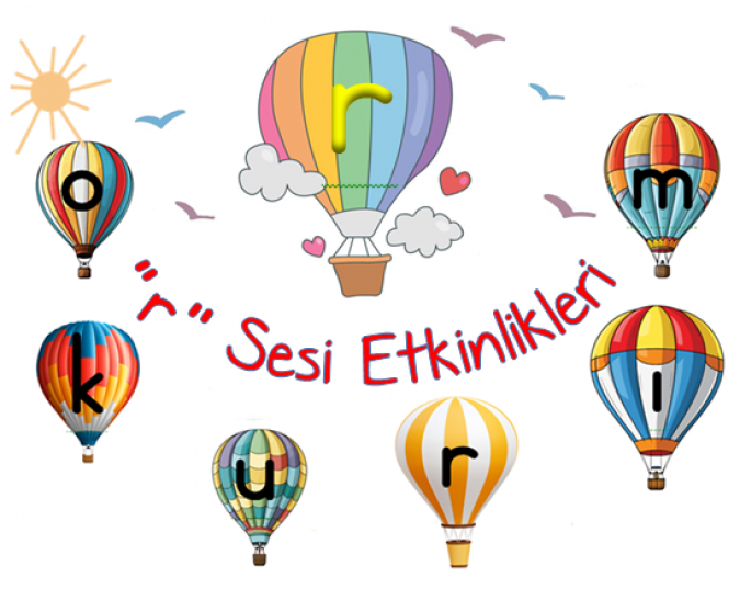 ‘’ r ’’ Sesi Noktalı Yazma Etkinliği – 3