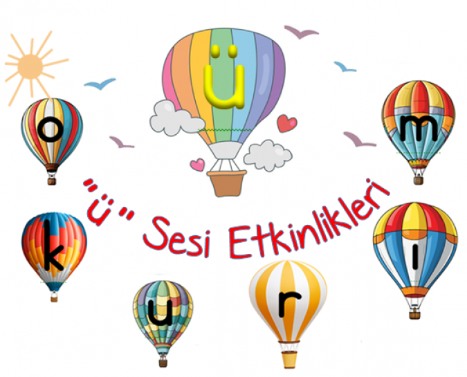 ‘’ ü ‘’ Sesi Kelime Yazma Etkinliği