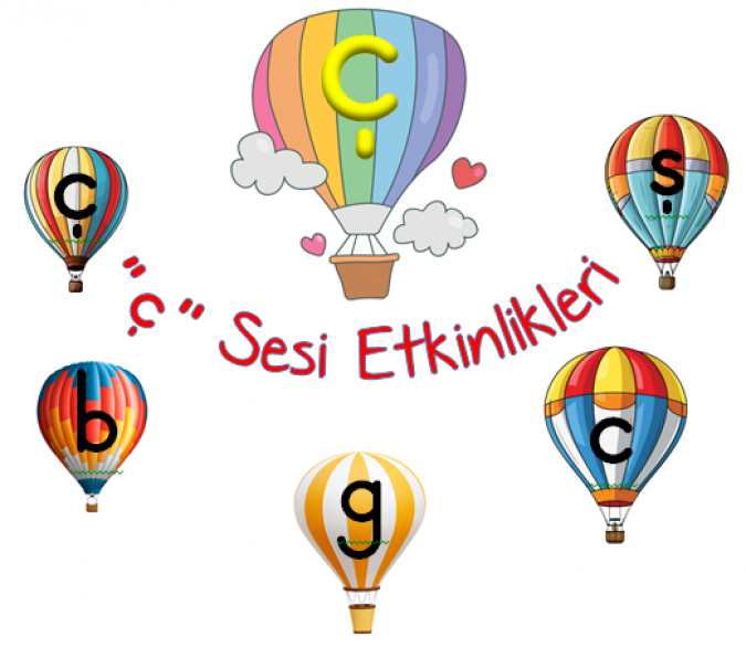 ‘’ ç ’’ Sesi Noktalı Yazma Etkinliği – 1