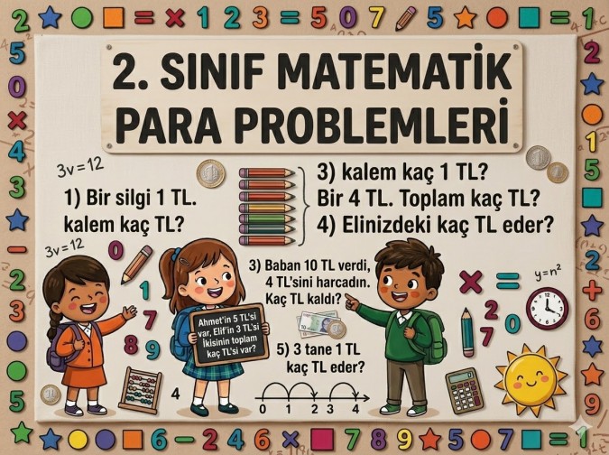 2. SINIF PARA PROBLEMLERİ – 1
