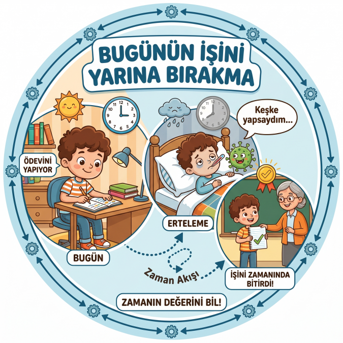 2. Sınıf Okuma Anlama Metni – Erdem’in Ödevi